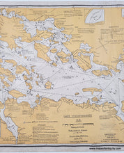 Load image into Gallery viewer, 1911 - Lake Winnipissiogee N.H. [ Winnipesaukee ] - Genuine Antique Map
