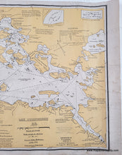 Load image into Gallery viewer, 1911 - Lake Winnipissiogee N.H. [ Winnipesaukee ] - Genuine Antique Map
