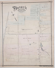 Load image into Gallery viewer, 1876 - Part of Englewood Township with Teaneck, Highland, Floraville and Walton (NJ) - Antique Map
