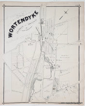 Load image into Gallery viewer, 1876 - Saddle River Valley, Allendale, and Oakland (NJ) Wortendyke and Franklin - Antique Map
