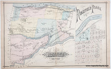 Load image into Gallery viewer, 1876 - Ridgefield Township, Ridgefield Park (NJ) - Antique Map
