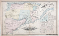 1876 - Ridgefield Township, Ridgefield Park (NJ) - Antique Map