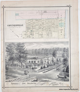 1876 - Coytesville (Fort Lee) (NJ) - Antique Map