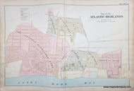 Genuine-Antique-Hand-Colored-Map-Plate-2---Map-of-the-Atlantic-Highlands-NJ--1889-Chester-Wolverton-Maps-Of-Antiquity