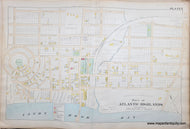 Genuine-Antique-Hand-Colored-Map-Plate-3---Part-of-Atlantic-Highlands-NJ--1889-Chester-Wolverton-Maps-Of-Antiquity