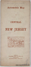 Load image into Gallery viewer, Genuine-Antique-Map-Automobile-Map-of--Central-New-Jersey-1904-Walker-Automobile-Club-of-America-Maps-Of-Antiquity
