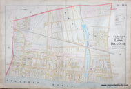 Genuine-Antique-Hand-Colored-Map-Plate-12---Part-of-Long-Branch-NJ--1889-Chester-Wolverton-Maps-Of-Antiquity