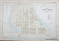 Genuine-Antique-Hand-Colored-Map-Plate-15---Map-of-Ocean-Grove-NJ--1889-Chester-Wolverton-Maps-Of-Antiquity