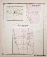 Load image into Gallery viewer, 1874 - Pahaquarry (Warren Co. NJ) / parts of Knowlton (Warren Co. NJ) - Genuine Antique Map
