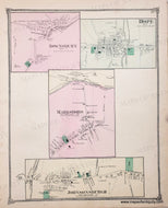 Genuine-Antique-Map-Villages-of-Townsbury-Hope-Marksboro-and-Johnsonburgh-in-Hope-and-Frelinghuysen-Townships-Warren-Co-NJ--1874-Beers-Maps-Of-Antiquity