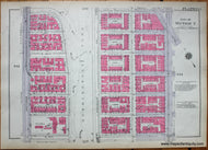 Antique-Printed-Color-Map-Plate-133---Part-of-Section-7-United-States-Northeast-1930-Bromley-Maps-Of-Antiquity-1900s-20th-century