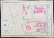 Genuine-Antique-Printed-Color-Map-Plate-166---Part-of-Sections-7-&-8-United-States-Northeast-1930-Bromley-Maps-Of-Antiquity-1800s-19th-century