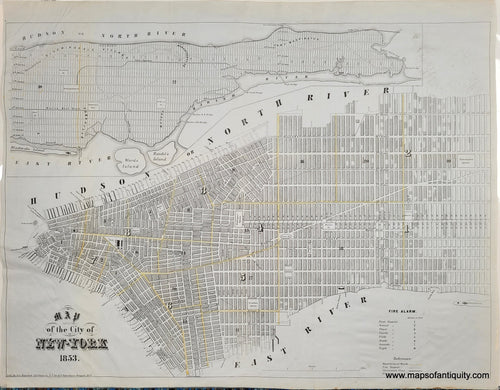 Genuine-Antique-Map-Map-of-the-City-of-New-York-1853-Valentine-Maps-Of-Antiquity