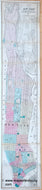 Genuine-Antique-Map-Map-of-the-City-of-New-York-Prepared-by-W-C-Rogers-Co-Expressly-for-Joseph-Shannons-Manual-of-N-Y-for-1868-1869-Rogers-Shannon-Maps-Of-Antiquity