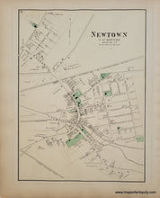 Load image into Gallery viewer, 1873 - Astoria, New York, verso Woodside, Maspeth, East Williamsburg, Newtown - Antique Map
