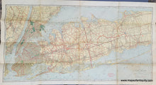 Load image into Gallery viewer, NYO1030-Genuine-Antique-Folding-Map-Map-of-Long-Island-1918-Williams-Map-and-Guide-Co-Maps-Of-Antiquity
