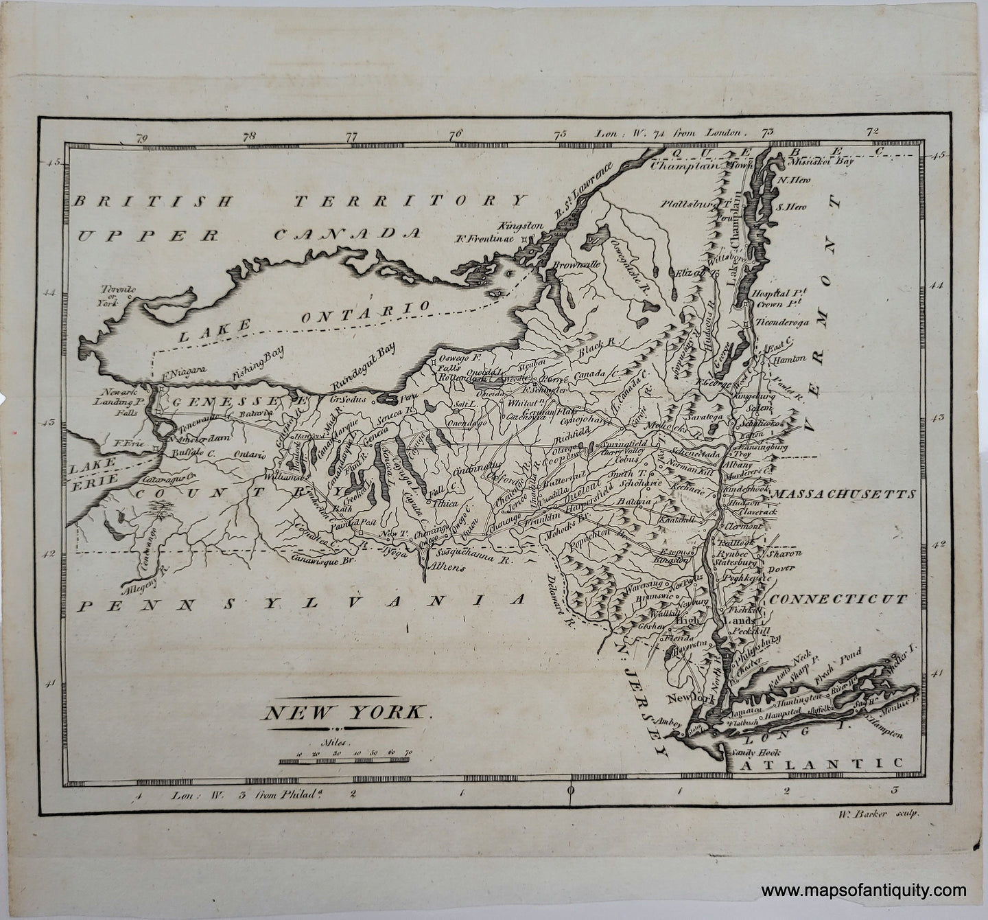 Genuine-Antique-Map-New-York-1804-Carey-Maps-Of-Antiquity