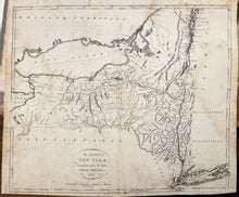 Load image into Gallery viewer, 1796 - The State of New York, Complied from the most Authentic Information, 1796 - Antique Map
