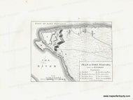 Genuine-Antique-Map-Plan-of-Fort-Niagara-with-its-Environ-1849-Pease-Maps-Of-Antiquity
