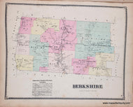 Genuine-Antique-Map-Berkshire-(NY)-1869-Beers-Ellis--Soule-Maps-Of-Antiquity