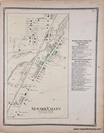 Genuine-Antique-Map-Newark-Valley-(partial-NY)-1869-Beers-Ellis--Soule-Maps-Of-Antiquity