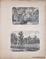 Genuine-Antique-Map-View-from-Glenmary-Lawn-on-the-Owego--Southern-Tier-Orphans-Home-Elmire-NY-1869-Beers-Ellis--Soule-Maps-Of-Antiquity