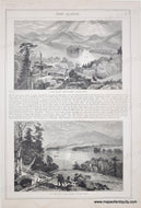 Genuine-Antique-Print-Long-Island,-Lake-George-Cat-Mountain,-Lake-George-NY-c-1874-The-Aldine-Maps-Of-Antiquity