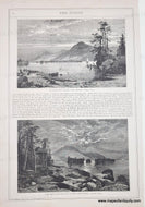 Genuine-Antique-Print-Fourteen-Mile-Island,-Lake-George-View-from-Fourteen-Mile-Island,-Lake-George-NY-c-1874-The-Aldine-Maps-Of-Antiquity