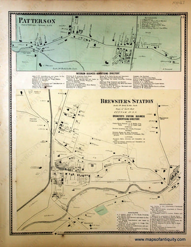 Antique-Map-Patterson-and-Brewsters-Station-Putman-Co.-N.Y.