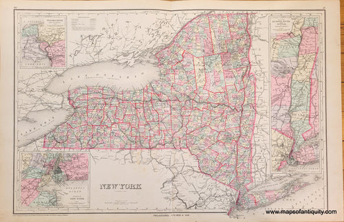 Antique-Hand-Colored-Map-New-York-New-York--1886-Gray-Maps-Of-Antiquity