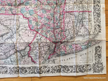 Load image into Gallery viewer, 1872 - Colton’s Railroad And Township Map Of The State New York With Parts Adjoining States
