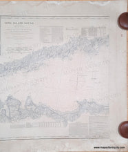 Load image into Gallery viewer, 1887 - Long Island Sound (Western Sheet) - Antique Chart
