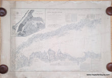 Load image into Gallery viewer, 1887 - Long Island Sound (Western Sheet) - Antique Chart
