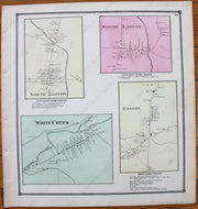 Antique-Map-Town-Towns-Easton-North-Easton-South-Easton-White-Creek-New-Topographical-Atlas-of-Washington-County-New-York-by-Stone-and-Stewart-1866-1860s-1800s-Mid-Late-19th-Century-Maps-of-Antiquity-
