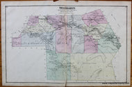 Shandaken-Shandaken-Centre-Mount-Pleasant-Chichester-Village-Bearsville-Pine-Hill-Phoenicia-Ulster-County-New-York-1875-Beers-1870s-1800s-19th-century-antique-Maps-of-Antiquity