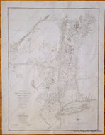 Antique-Map-A-Chorographical-Map-of-the-Province-of-New-York-in-North-America-1849-Pease-1840s-1800s-19th-century-Maps-of-Antiquity