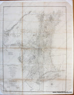 Antique-Map-A-Chorographical-Map-of-the-Province-of-New-York-in-North-America-1849-Pease-1840s-1800s-19th-century-Maps-of-Antiquity