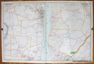Antique-Map-Section-17-Portion-of-Ulster-County-Dutchess-County-Beers-Watson-1891-Maps-Of-Antiquity