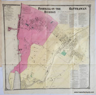 Antique-Map-Fishkill-on-the-Hudson-Matteawan-(NY)-Beers-1867-Maps-Of-Antiquity