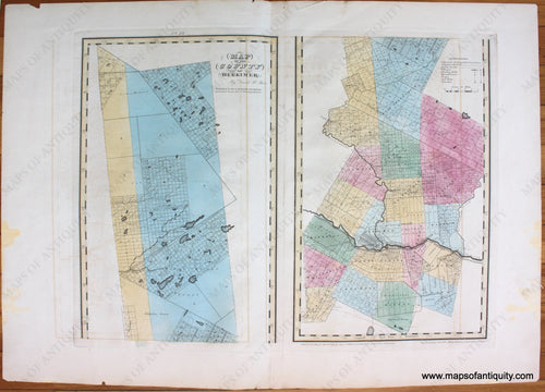 Antique-Hand-Colored-Map-Map-of-the-County-of-Herkimer-1829-Burr-New-York-1800s-19th-century-Maps-of-Antiquity