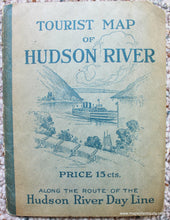 Load image into Gallery viewer, Genuine-Antique-Map-Tourist-Map-of-the-Hudson-River-New-York--1923-Rand-McNally-Maps-Of-Antiquity-1800s-19th-century
