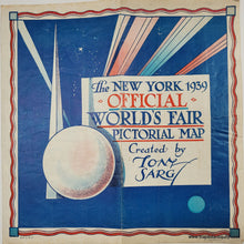 Load image into Gallery viewer, 1939 - The New York 1939 Official World&#39;s Fair Pictorial Map - Antique Pictorial Map
