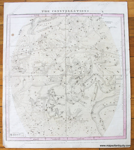 Antique-Print-The-Constellations-January-February-March-Burritt-Celestial-Antique-Maps-of-Antiquity