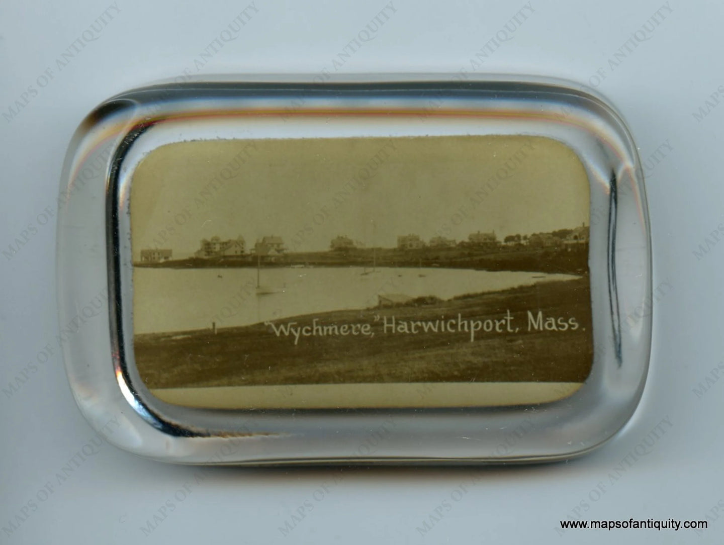 Antique-Misc.-Wychmere-Harwichport-Mass.-Paperweight-********-Other-Cape-Cod-and-Islands-1910--Maps-Of-Antiquity