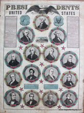 Load image into Gallery viewer, Antique-Hand-Colored-Print-Presidents-of-the-United-States-Historical-Prints--c.-1860-Ensign-Bridgman-&amp;-Fanning-Maps-Of-Antiquity
