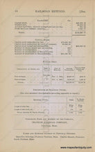 Load image into Gallery viewer, 1898 - Return Of The Chatham Railroad Company For Year Ending June 30 1897. Antique Genuine Pages
