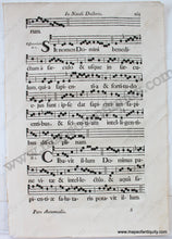 Load image into Gallery viewer, Mid-1700S - Antique Sheet Music In Natali Presbyteri Xiv-Xiij Genuine
