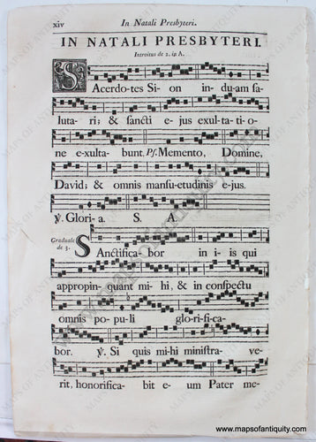 Antique-Sheet-Music-Woodblock-Printed-mid-18th-century-1700s-Maps-of-Antiquity