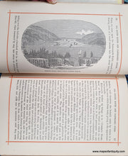 Load image into Gallery viewer, 1874 - Chisholm&#39;s All Round Route and Panoramic Guide to St. Lawrence River - Antique Book with Maps
