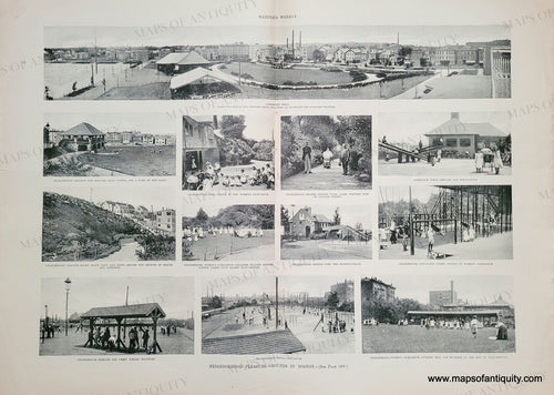 Genuine-Antique-Print-Neighborhood-Pleasure-Grounds-in-Boston-1897-Harpers-Weekly-Maps-Of-Antiquity